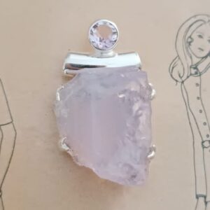 Kunzite pendant