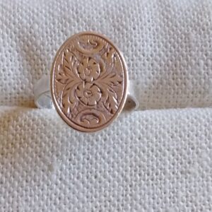 Heirloom sterling silver ring