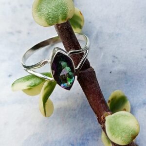 Magical mystic topaz ring