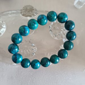 Chrysocolla bracelet