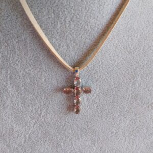 Zultanite cross pendant