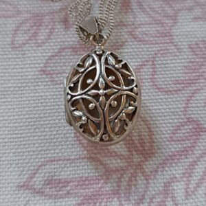 Sterling silwer ' locket'