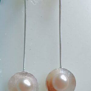 Freshwater pearl earrings
