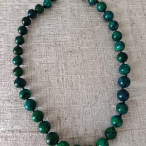 Chrysocolla necklace