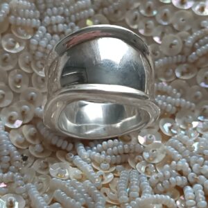 'Lost wax' Sterling silwer ring